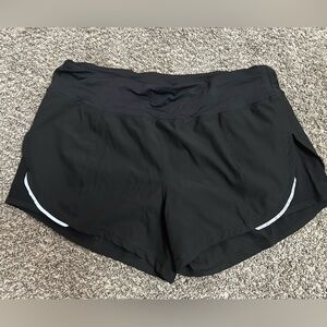 Zyia Large Black Mesh Energy Shorts